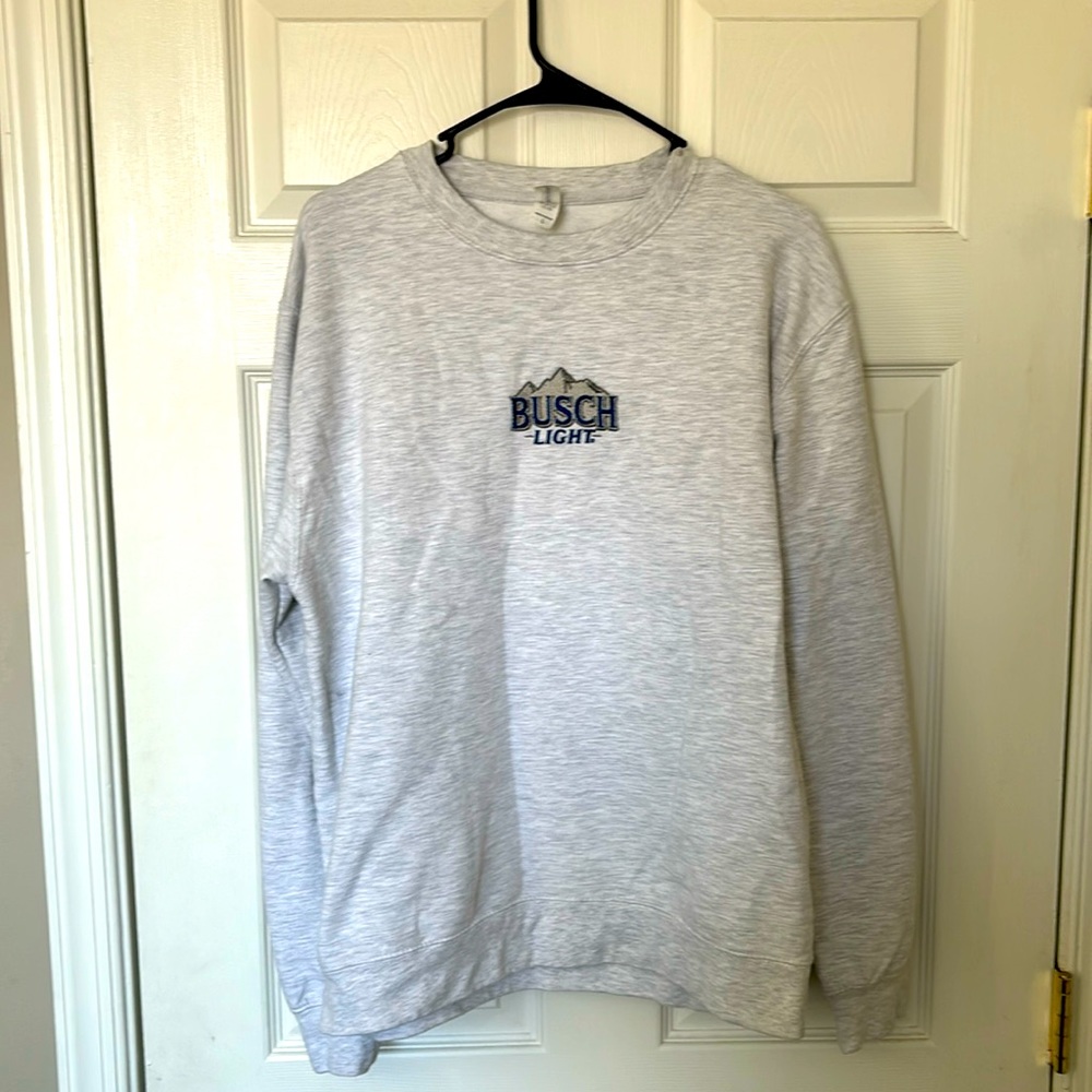 Busch Light CrewNeck Size Large